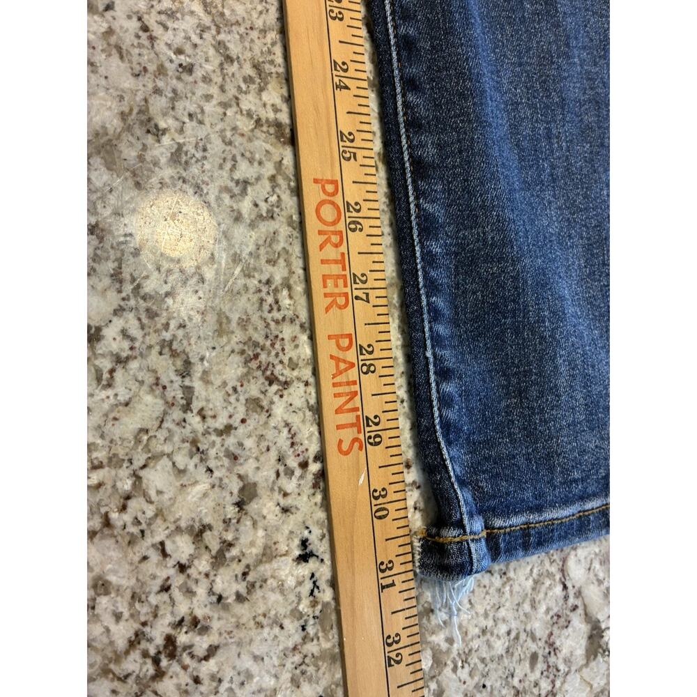 Judy Blue High Waisted 90s Knee Destroy Straight Leg Jeans JB82592 Size 20W - Picture 5 of 9